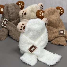 تصویر شال و کلاه تدی52 