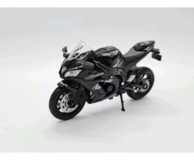 تصویر ماکت موتورسیکلت کاوازاکی نینجا زد ایکس 10 آرآر ویلی (KAWAZAKI NINJA ZX-10RR BY WELLY) 