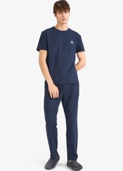 تصویر ست پیژامه مردانه دفکتو مدل F5897AX25AU رنگ سرمه ای 