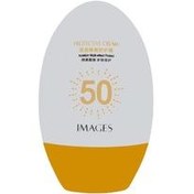 تصویر ضدآفتاب بدون رنگ با spf50 از برند ایمیجز PROTECTIVE CREAM SUN CREAM