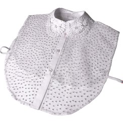 تصویر یقه حجاب مجلسی کد Ak fake collar or half shirt