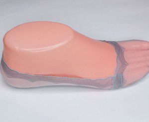 تصویر جوراب زنانه رویه توری 