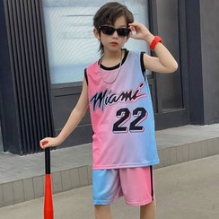 تصویر لباس بسکتبال بچگانه میامی هیث 