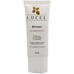 تصویر کرم پودر ضد جوش BB رنگی متوسط برای پوست های چرب و مختلط لوسل 30 میلی 