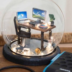 تصویر گوی دکوری طرح مهندس کامپیوتر 