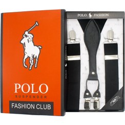 تصویر ساس بند چرم گاوی ۴ گیره برند POLO 