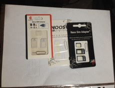 تصویر خشاب / مبدل سیمکارت بسته سه تایی - تهران 5G 