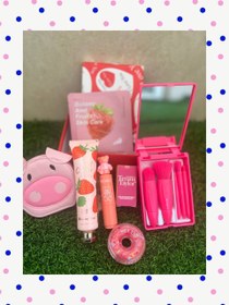 تصویر باکس هدیه کیوت و فانتزی دخترونه صورتی pink cute gift box