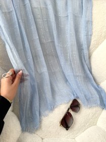 تصویر شال چهارخونه لمه 