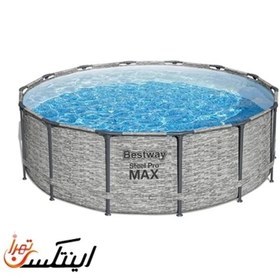 تصویر استخر پیش ساخته فریمی گرد مدل پرومکس قطر 427 بست وی BestWay 5619D