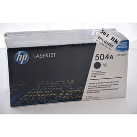 تصویر کارتریج مشکی اچ پی مدل CE250A 504A CE250A 504A Black LaserJet Toner Cartridge