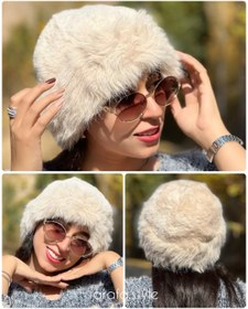 تصویر کلاه روسی - کرم 