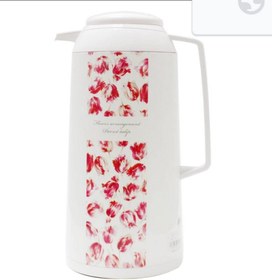 تصویر فلاسک 1.9 لیتری پیکوک ژاپن مدل SJP190 Peacock Vacuum Flask Thermos Beverage dispenser Hot and Cold Made in Japan SJP190 (1.9 Ltr)