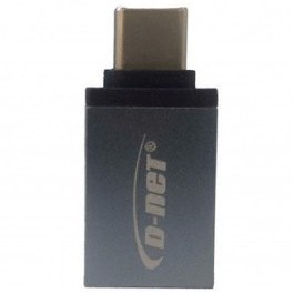 تصویر تبدیل OTG Type-C دی نت سرعت 02 فلزی 