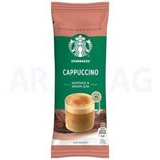 تصویر قهوه فوری کاپوچینو استارباکس – 10 ساشه 22 گرمی ا Starbucks Cppuccino Starbucks Cppuccino