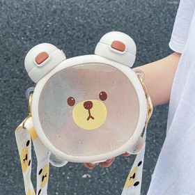 تصویر قمقمه کودک دو سر نوش طرح خرس ظرفیت 750 میلی لیتر child bottle bear