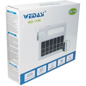 تصویر چراغ قوه دستی ویداسی مدل WD-1106 بسته 30 عددی