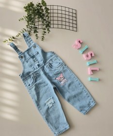 تصویر ست بیلر و کت جین مدل کرومی 