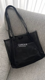 تصویر کیف توری دو‌تکه 