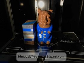 تصویر طرح سه بعدی رنگ قلک 