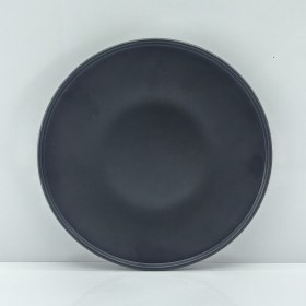 تصویر بشقاب گرد مات کافه رستورانی Matte round plate of restaurant cafe