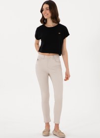 تصویر تیشرت زنانه مشکی یو اس پولو 