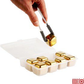 تصویر قالب یخ مکعبی گلد 