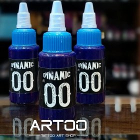 تصویر رنگ تمرینی آبی 