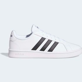 تصویر کفش تنیس مردانه سفید مارک آدیداس Adidas (ساخت آلمان) 