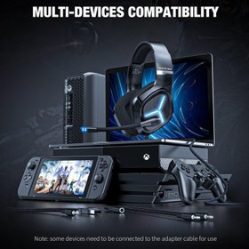 تصویر هدست گیمینگ اونیکوما مدل ONIKUMA X9 ا ONIKUMA X9 Gaming Headset ONIKUMA X9 Gaming Headset