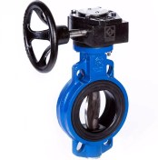 تصویر شیر پروانه ای گیربکس دار فاراب سایز 4 اینچ مدل BVG16-4 Farab butterfly valve