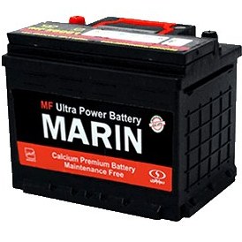 تصویر باتری خودرو مارین 60 آمپر ا Car battery MARIN 60 amp Car battery MARIN 60 amp