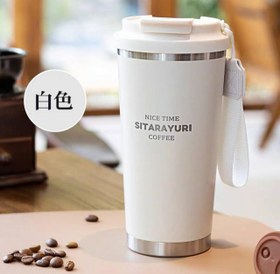 تصویر تراول ماگ سیتارایوری ۵۶۰ میل - استیل ۳۰۴ دوجداره / Travel mug sitarayuri