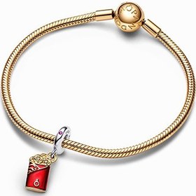 تصویر چارم آویز پاکت قرمز چینی پاندورا Pandora Two-tone Red Envelope Dangle Charm