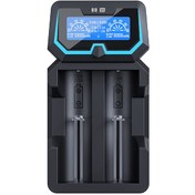 تصویر شارژر باتری اکستار 2 شیار هوشمند XTAR Intelligent Charger X2 دسته بندی: