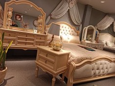 تصویر تخت خواب دو نفره لوتوس 