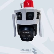 تصویر دوربین 2 لنز سیم کارتی اوکم آلارم دار (مدل CZA20) 3 مگاپیکسل 