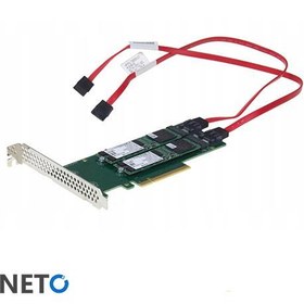 تصویر کارت توسعه SATA اچ‌پی HP SATA M.2 Dual Drive PCIe Riser Card 
