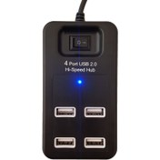 تصویر هاب USB 2.0 چهار پورت مدل P-1601 P-1601 4 Port USB 2.0 Hub