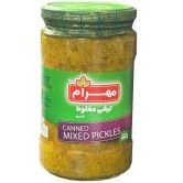 تصویر مهرام ترشی لیته 640 گرمی 