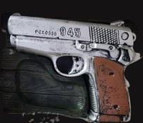 تصویر زیردستی طرح اسلحه 