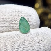 تصویر نگین سنگ زمرد معدنی زامبیا کد S3661 