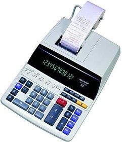 تصویر ماشین حساب پیشرفته ی شارپ ای ال همراه با چاپگر ، ساعت و تقویم مدل 1197PIII 