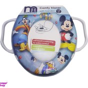 تصویر تبدیل توالت فرنگی کودک مادرکر مدل میکی موس 