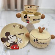 تصویر بشقاب سرامیکی دیزنی میکی موس 