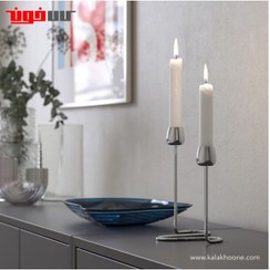 تصویر شمعدان ایکیا مدل SILVERPÄRON ۲ عدد 