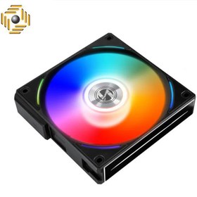 تصویر فن کیس لیان لی مدل UNI FAN AL120 ARGB Black بسته 3 عددی LIAN LI UNI FAN AL120 ARGB Black 3 in 1 Case Fan