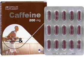 تصویر کافئین 200 میلی گرم 