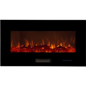 تصویر شومینه برقی LCD طول 100 سانتی متر ا 100 cm long LCD electric fireplace 100 cm long LCD electric fireplace