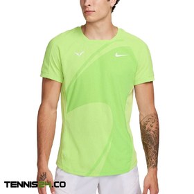 تصویر تی شرت تنیس مردانه نایک Nike Dri-FIT ADV Rafa- زرد 